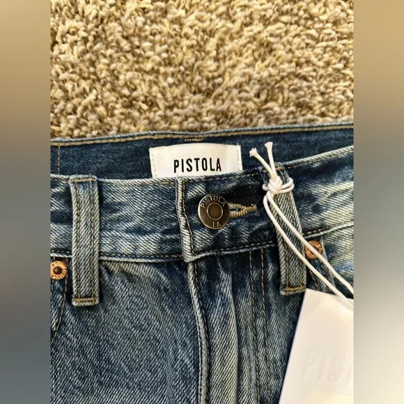 Pistola Keaton Hi Rise Slim Straight Jeans